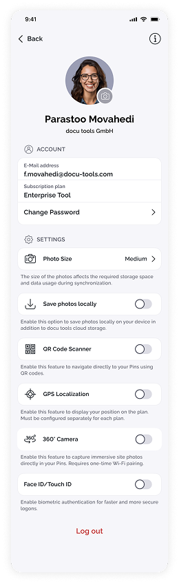 Feature Activation in User Settings